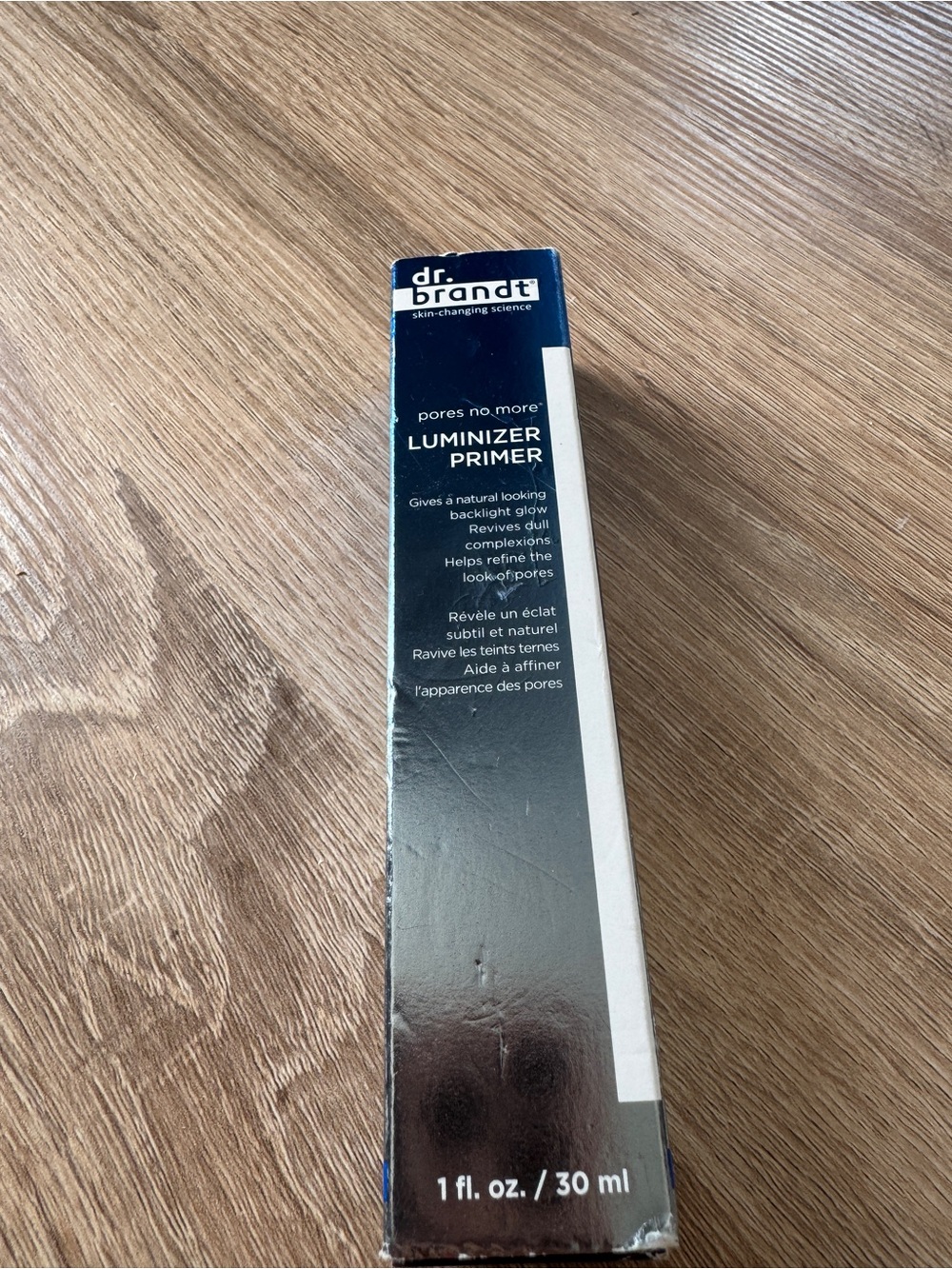 NEW dr. brandt Pores No More Luminizer Primer full size